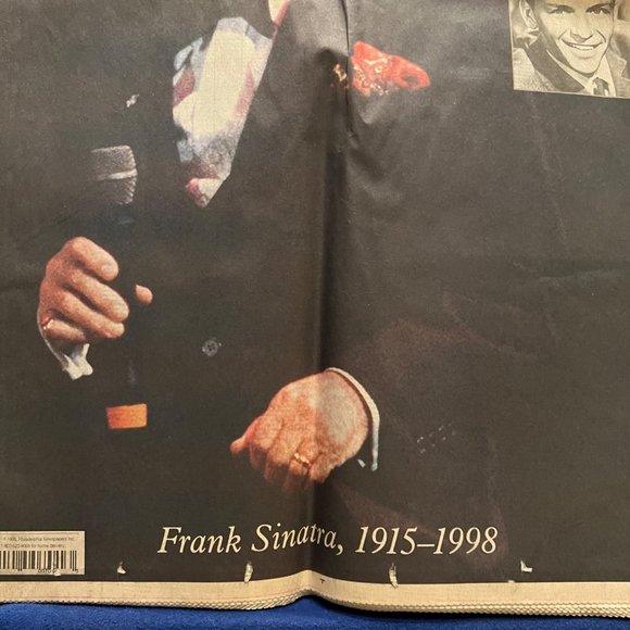 The Philadelphia Inquirer Frank Sinatra May 17, 1998 Special 16 Page Tribute - Picture 3 of 4